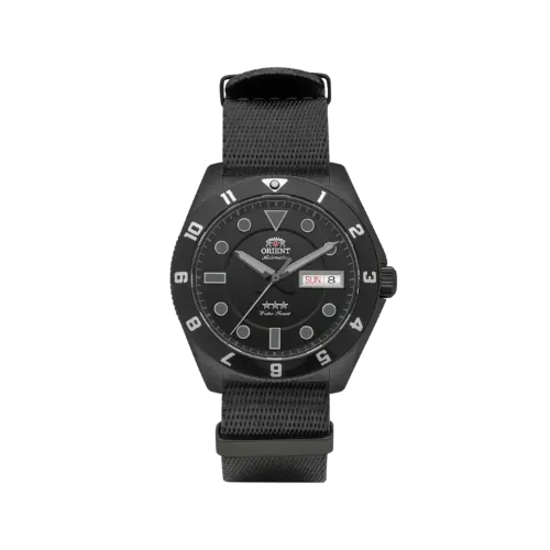 Relógio Orient 3 Stars Sport Land Black 39 mm