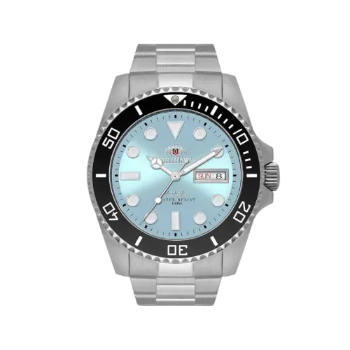 Relógio Orient Submariner NH3SS010 Light Blue 42 mm
