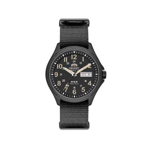 Relógio Orient 3 Stars Sport Land Black 41 mm