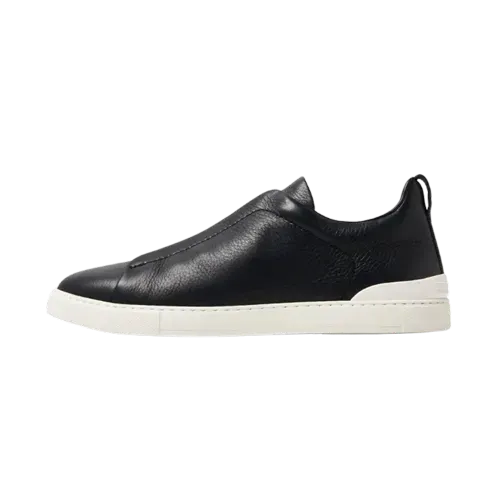 Zegna Triple Stitch Vintage Suede Tan - Droper