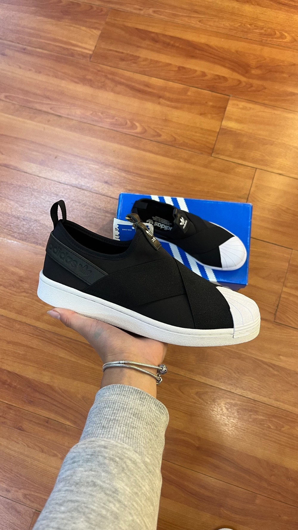 adidas Slip-On Superstar Core Black