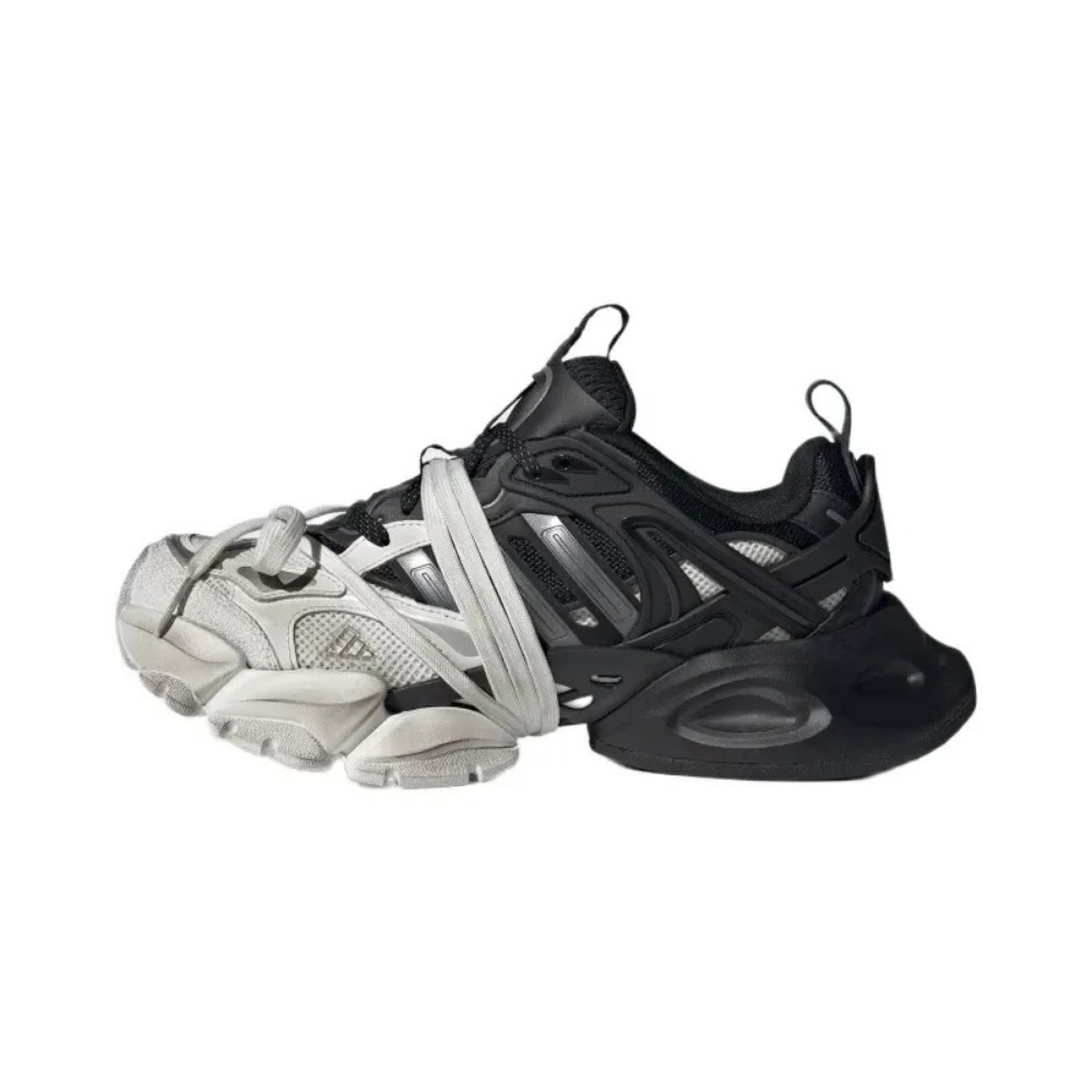 adidas XLG Runner Deluxe White Black — 34 / 35 / 35.5 / 36 / 37 / 38 / 39 / 39.5 / 40 / 40.5 / 41 / 42, Novo