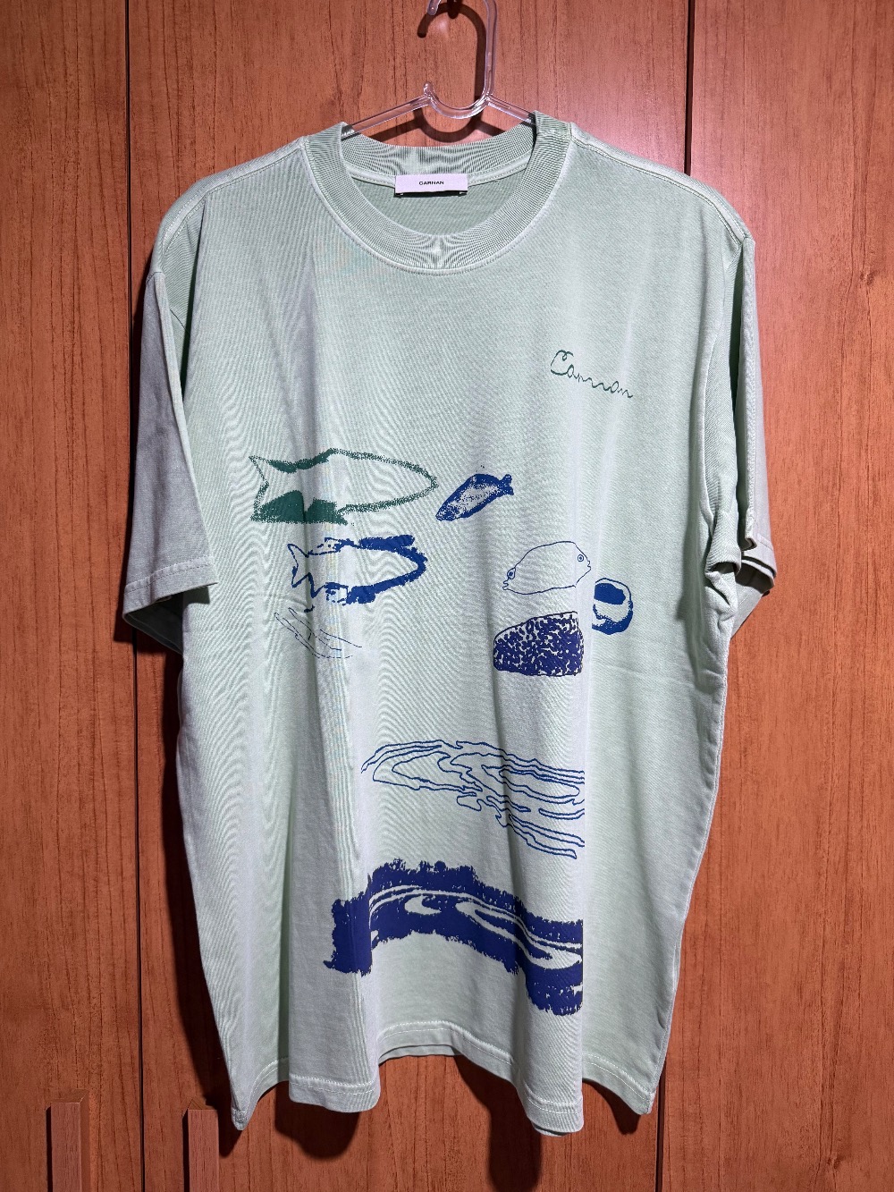 Camiseta Carnan Pearl Mint Green