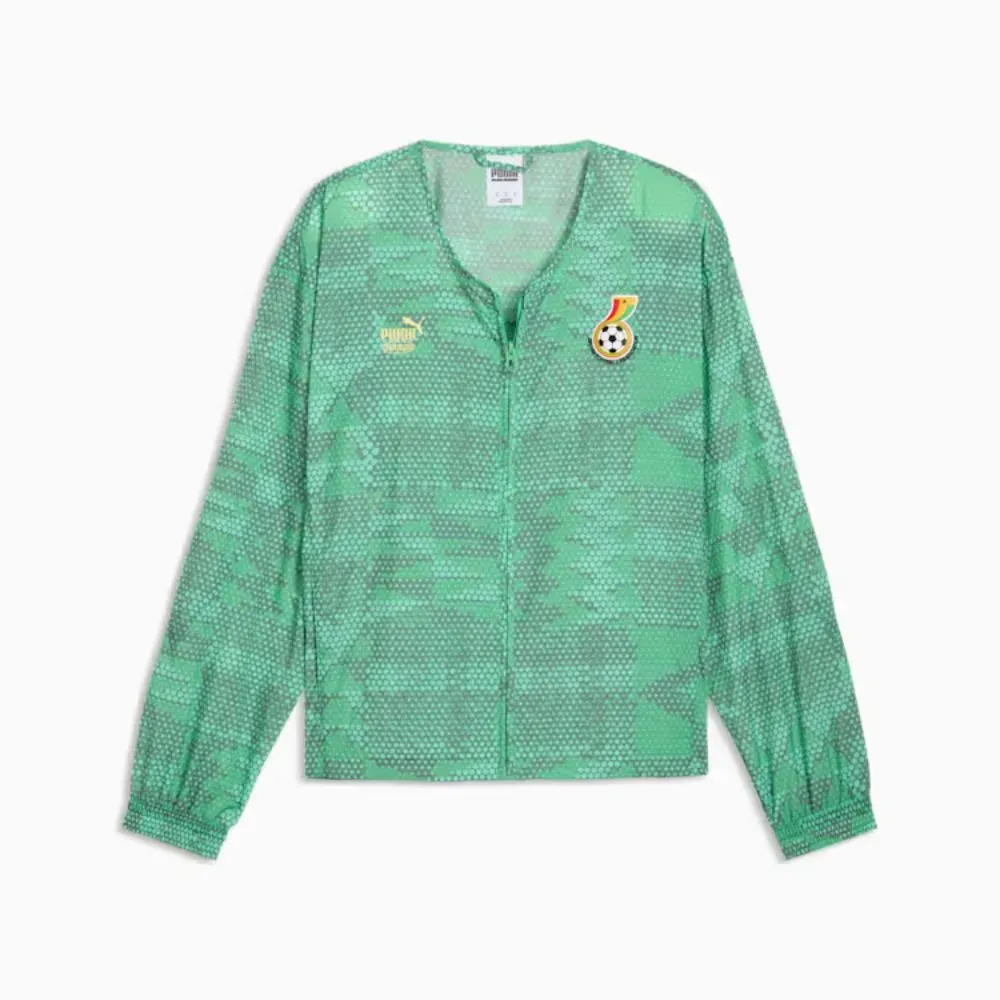 Salehe Bembury King x Ghana x Puma Jaqueta Track Jade Frost - Droper