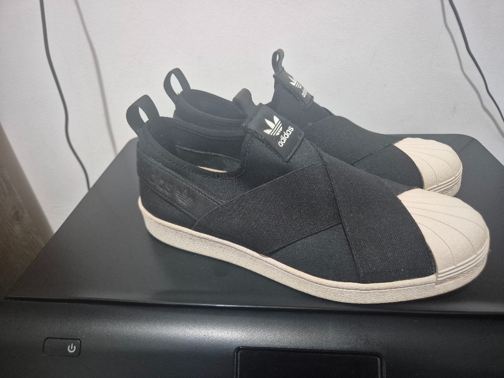 adidas Slip-On Superstar Core Black