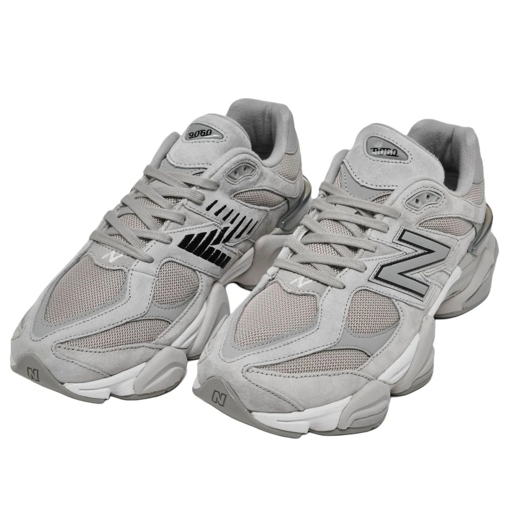 New Balance 9060 Silver Metallic Grey — 39.5, Novo