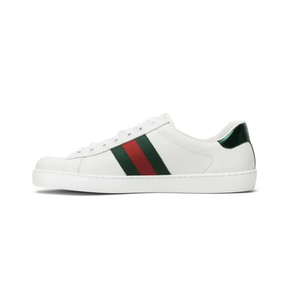 Gucci Ace Embroidered Snake White foto 2