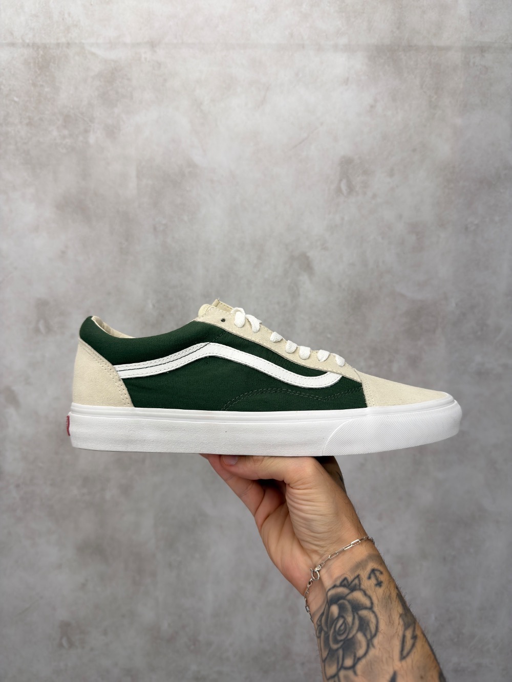 Vans Old Skool Cream Green