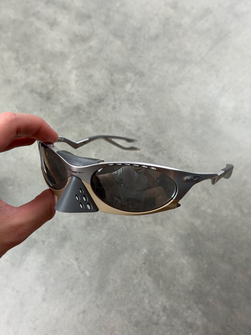 Piet x Oakley Óculos Plantaris Antique Silver