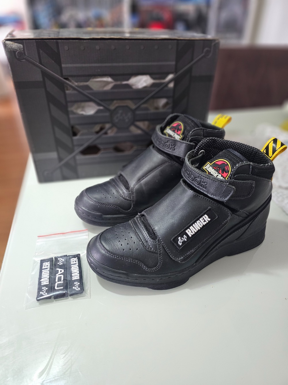 Reebok stomper jurassic Park