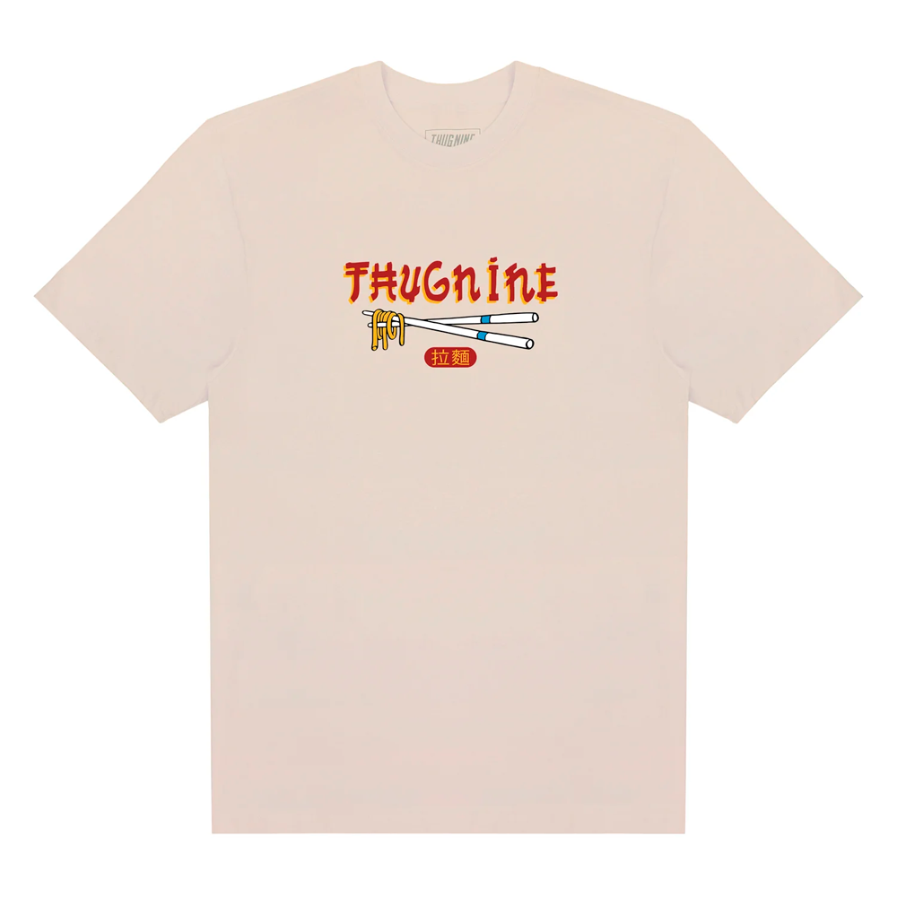 Camiseta Thug Nine Lamen Storm Beige