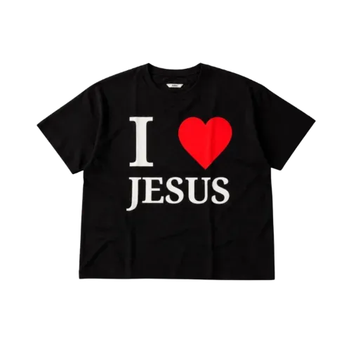 Camiseta Welcome Back to Éden Essencial I love Jesus Black ILJ