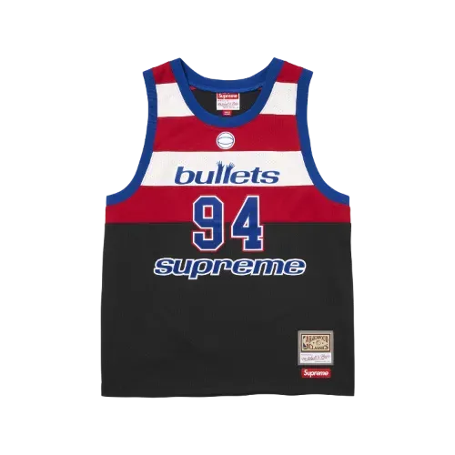 Mitchell & Ness x Supreme Regata Jersey Teams Basketball Black Mitchell & Ness x Supreme Regata Jersey Teams Basketball Black