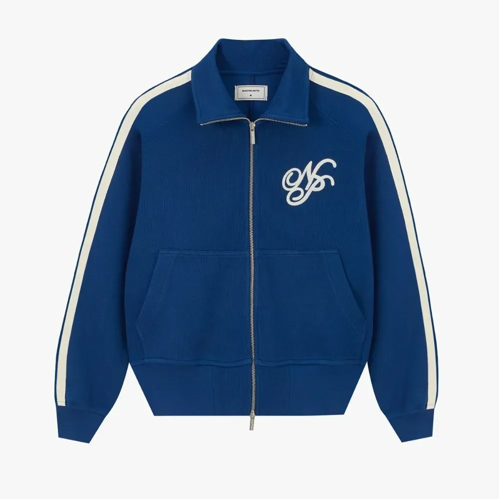 Jaqueta Nude Project Ying-Yang Zip Up Navy — PP / P / G / XG, Novo