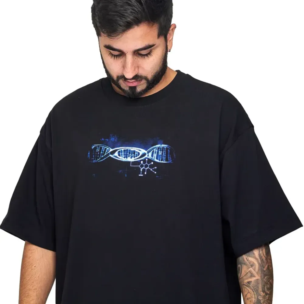 Imagem Camiseta Oakley Ellipse DNA Box Fit Blackout