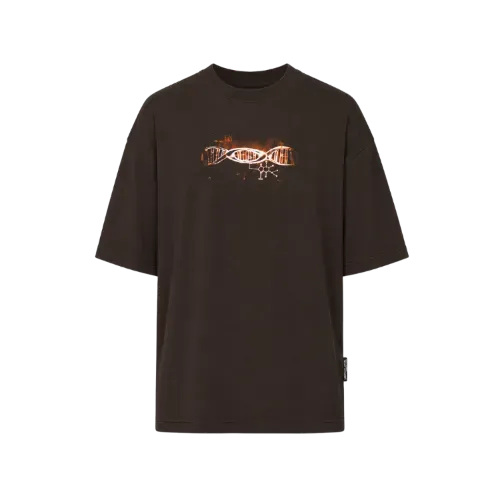 Camiseta Oakley Ellipse DNA Box Fit Cocoa Brown