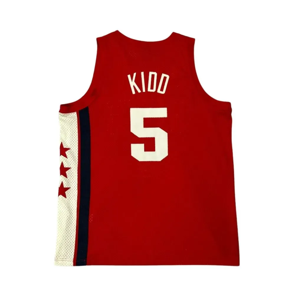 Regata Nike vintage Jersey NBA New Jersey Nets Jason Kidd Red - Droper