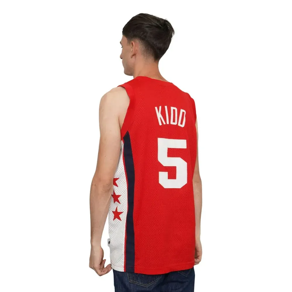 Regata Nike vintage Jersey NBA New Jersey Nets Jason Kidd Red - Droper