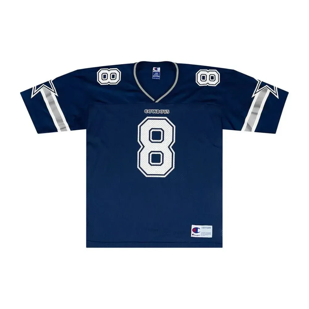 Dallas Cowboys スウェット M 1993 Troy Aikman Camiseta Champion Vintage Jersey NFL Dallas Cowboys Troy Aikman