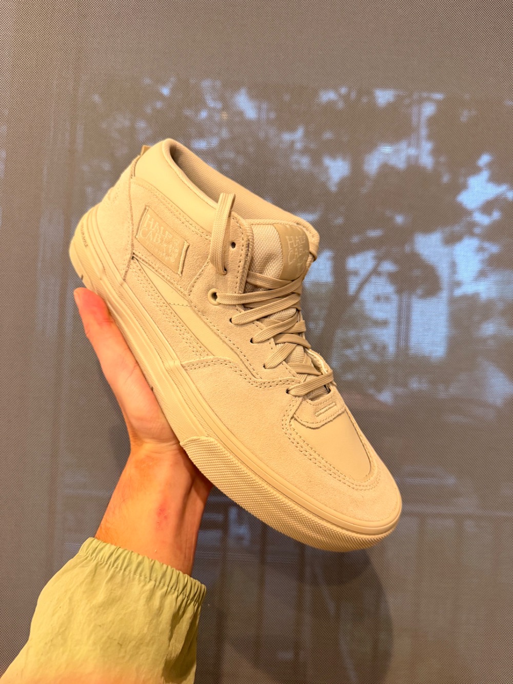 Atiba Jefferson x Vans Skate Half Cab Wafflecup Oatmeal Beige