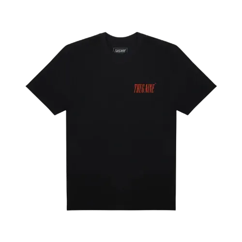 Camiseta Thug Nine Powerful Black