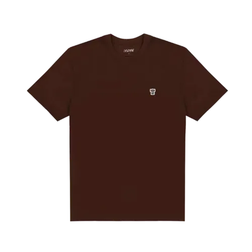 Camiseta Thug Nine Basic T9 Patch Brown