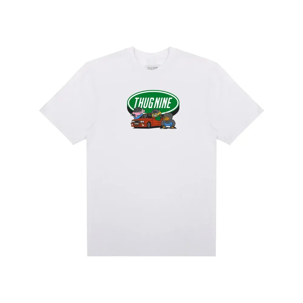Camiseta Thug Nine Street Homies White - Droper
