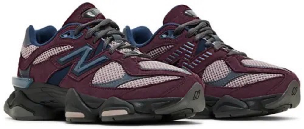 New Balance 9060 Plum Brown — 39 / 39.5 / 40, Novo