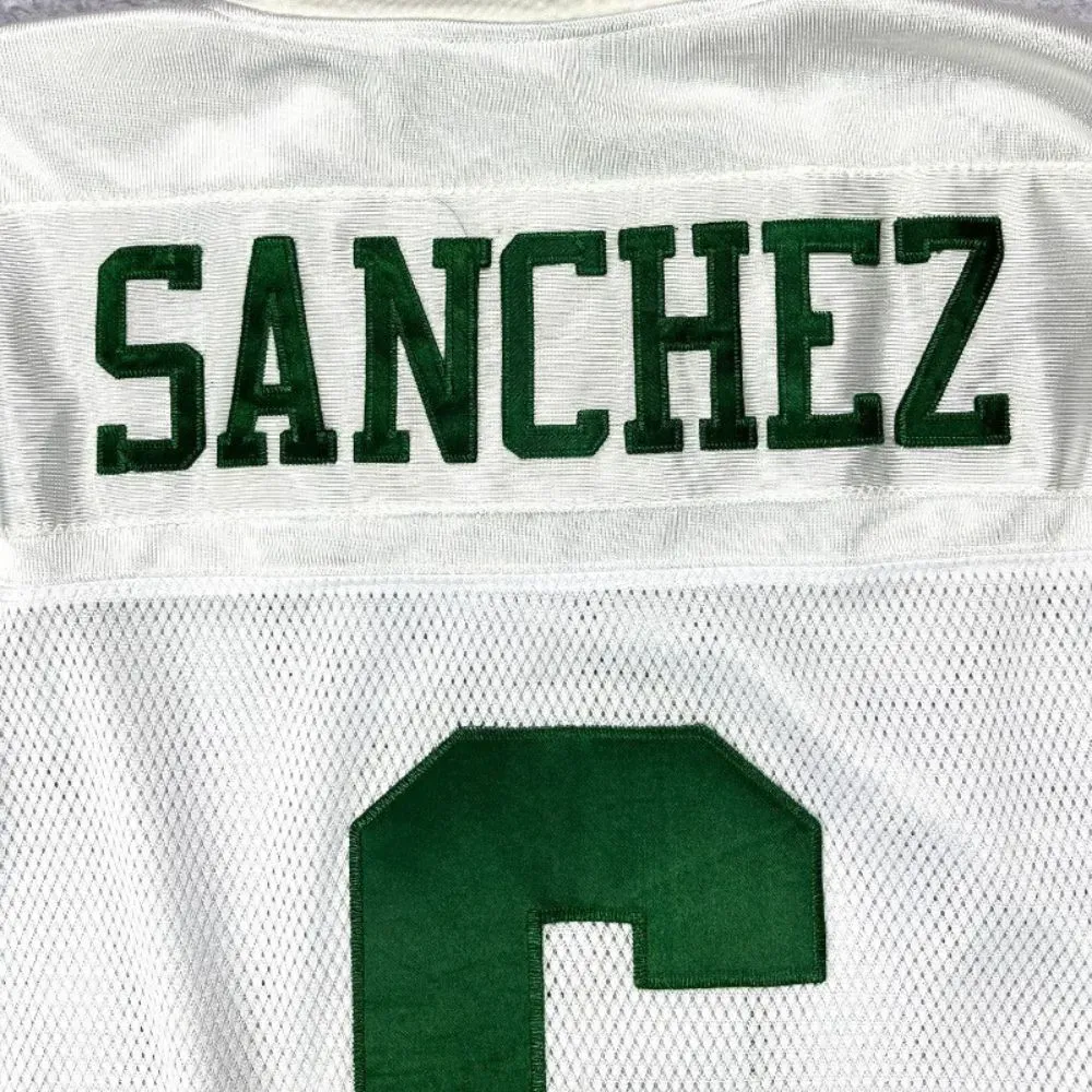 Camiseta Reebok Vintage Jersey NFL New York Jets Mark Sanchez