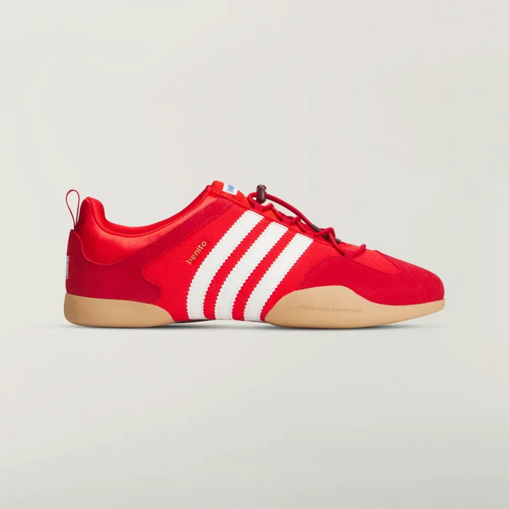 Bad Bunny x adidas Ballerina Vivid Red Chalk White - Droper