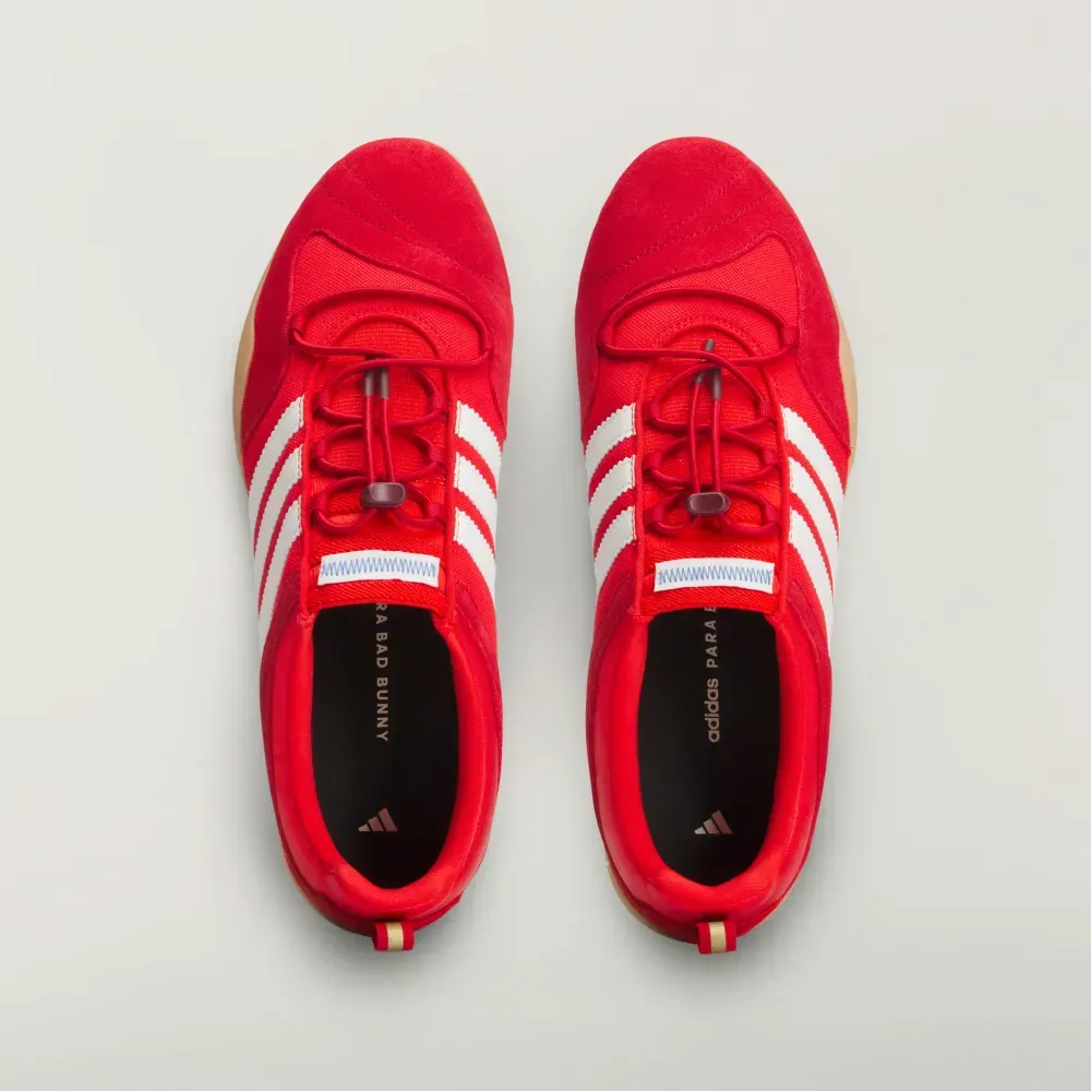Bad Bunny x adidas Ballerina Vivid Red Chalk White - Droper
