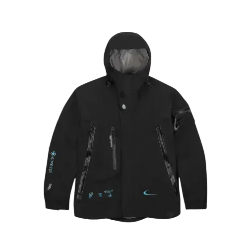 Off-White x Nike Jaqueta Gore-Tex Black