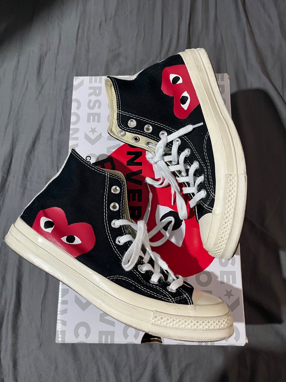 Comme des Garçons PLAY x Converse Chuck 70 Black