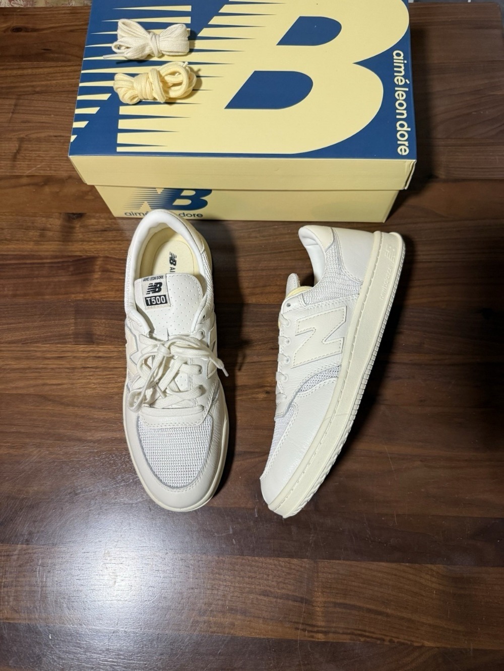 Aimé Leon Dore x New Balance T500 Grey — 34 / 39 / 39.5 / 40 / 42.5 / 43, Novo