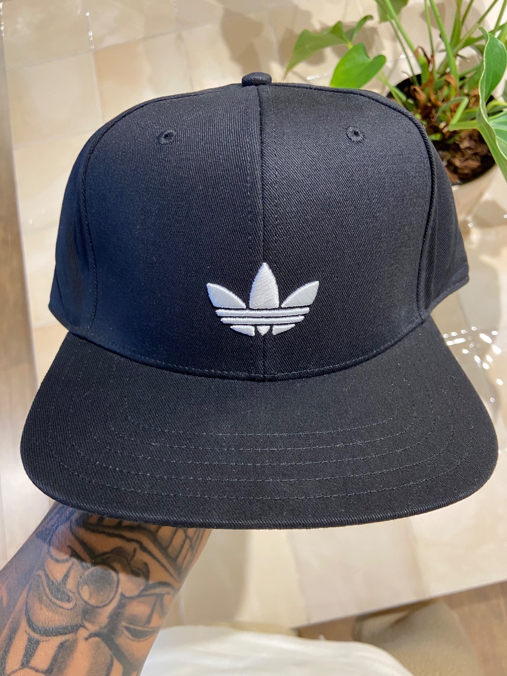 Boné adidas Fecho De Pressão Adicolor Black — Único, Novo