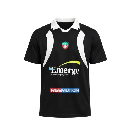 Piet x Pool Camiseta Raglan Preta