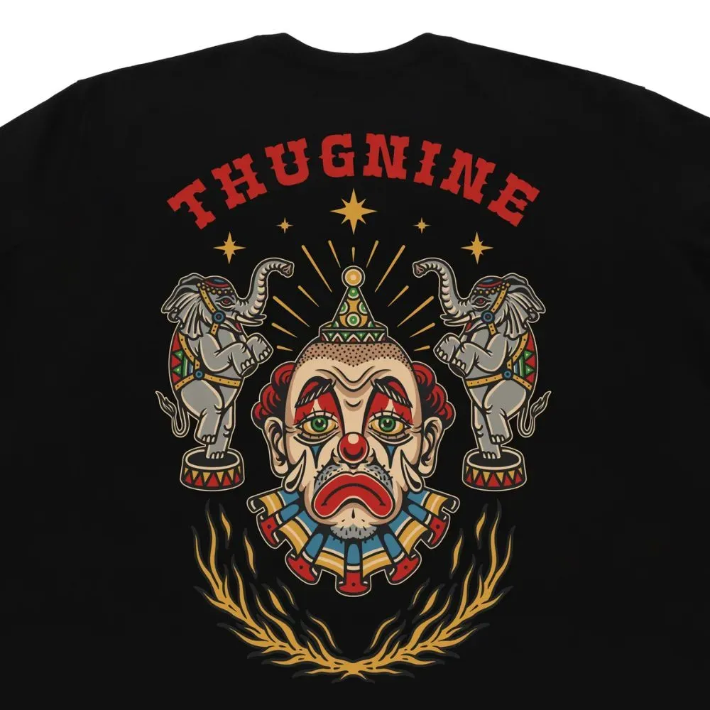 Camiseta Thug Nine Sad Clown Black - Droper