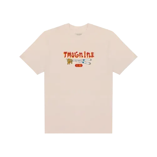 Camiseta Thug Nine Lamen Storm Beige