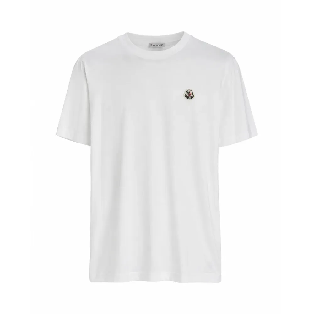 トップス 8000MONCLER Camiseta Moncler Vintage Logo White - Droper
