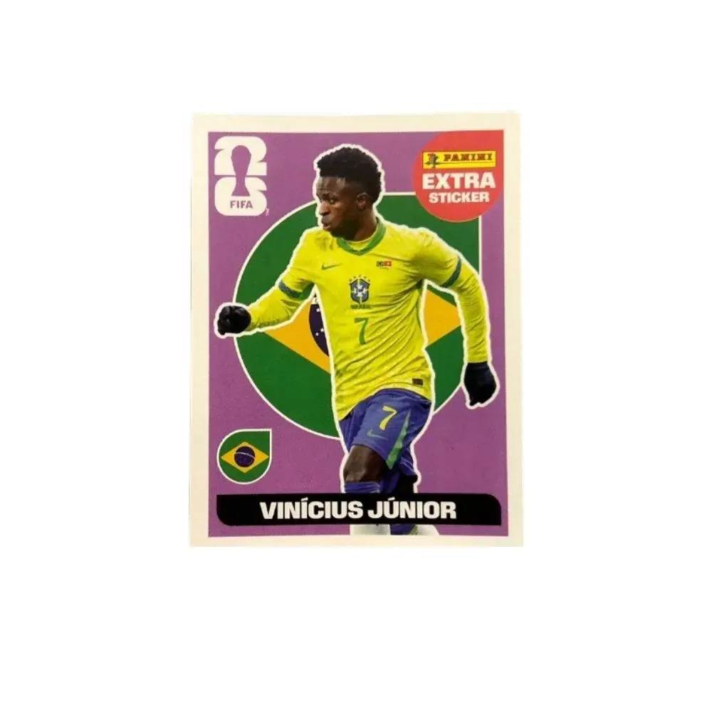 Figurinha Panini Vini Jr Legend Roxo FIFA World Cup 2026 - Droper
