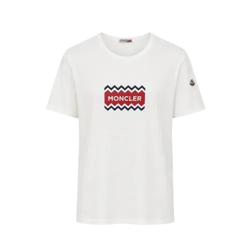 Camiseta Moncler Vintage Logo White - Droper