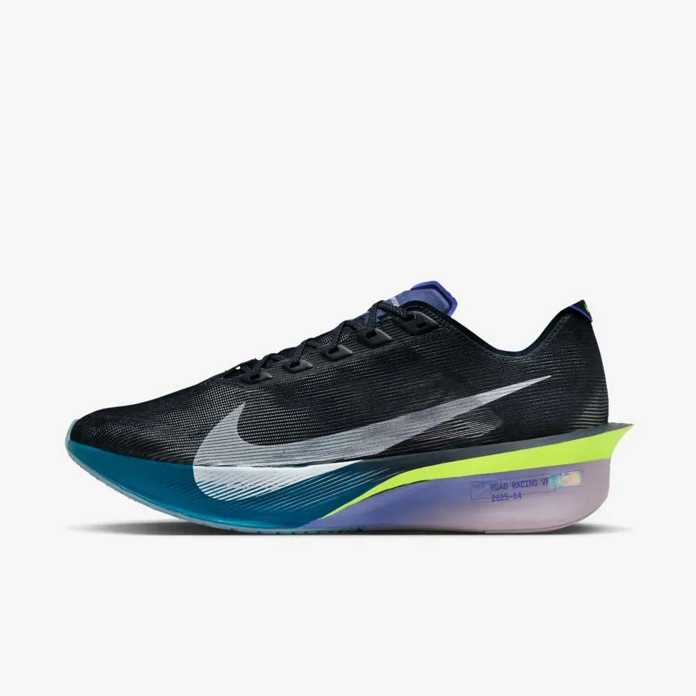 ふぅ Nike ZoomX Vaporfly Next% 4 Obsidian Persian Violet White - Droper
