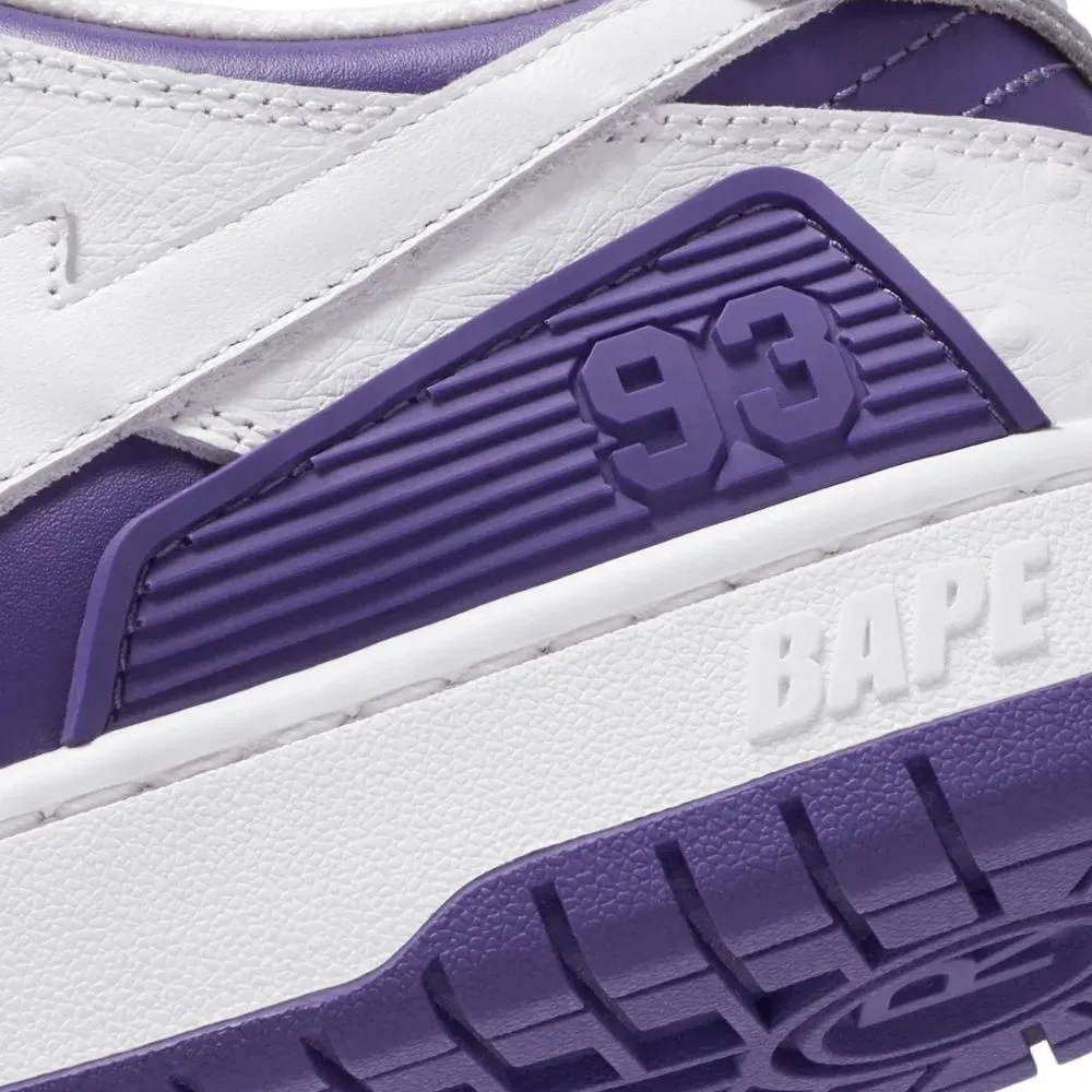 A Bathing Ape Bape SK8 Sta #1 Purple White - Droper