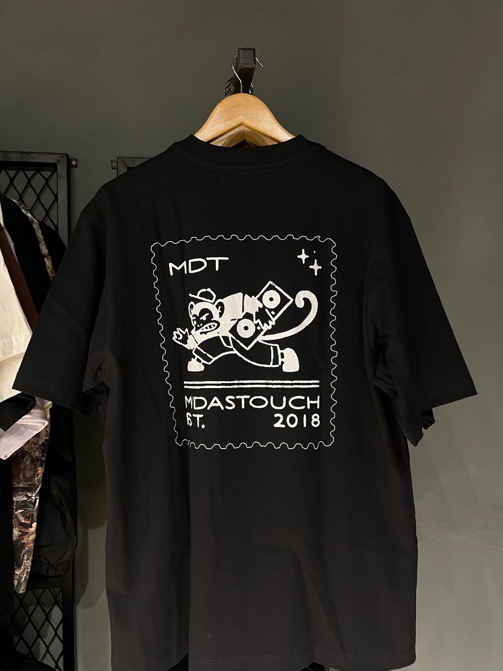 CAMISA MIDAS TOUCH PO PRETA