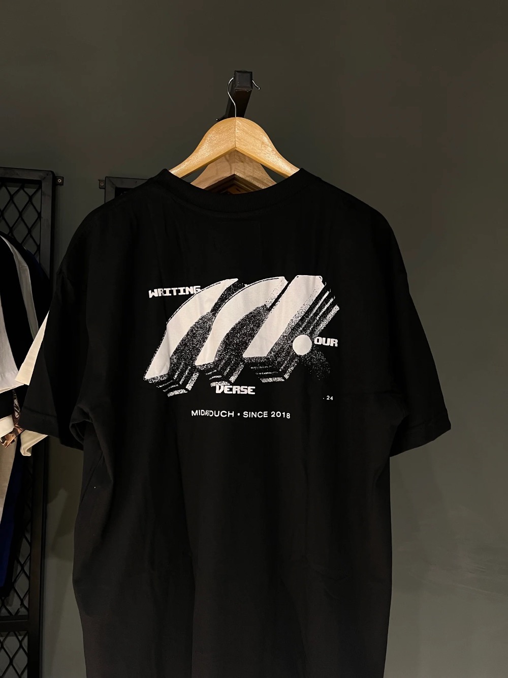 CAMISA MIDAS TOUCH 3D PRETA