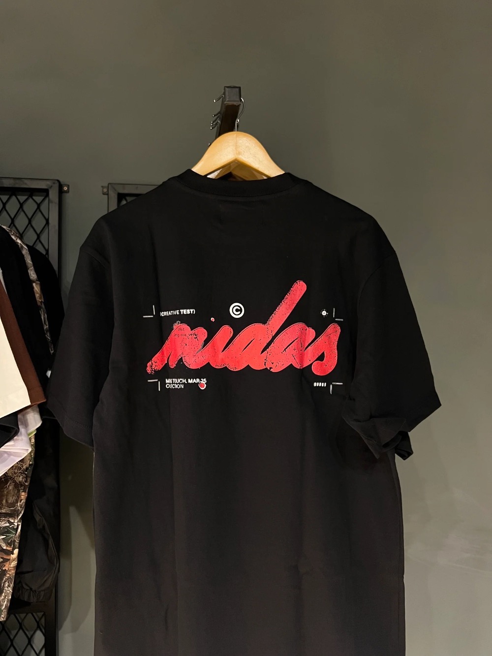 CAMISA MIDAS TOUCH PI PRETA