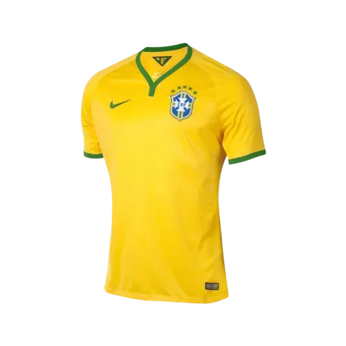 Camiseta Nike Brasil 2014 Jogador Yellow