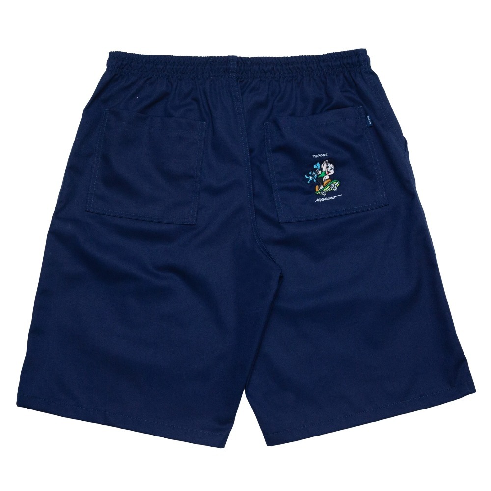 Turma da Mônica x Tupode Bermuda Leisure Cebolinha Voa Canvas Chino Azul