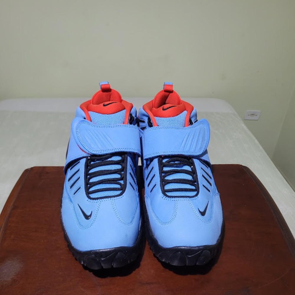 Ambush x Nike Air Adjust Force Uni Blue and Habanero Red