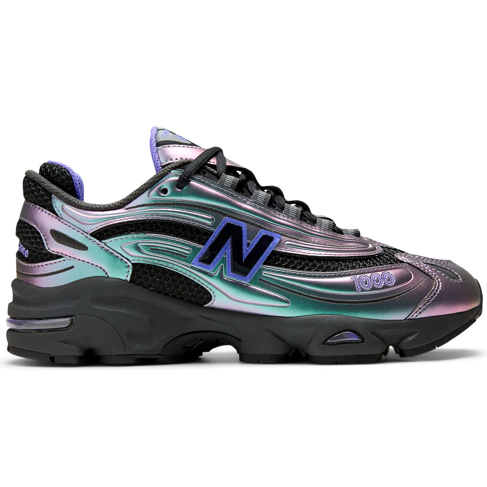 New Balance 1000 Faded Black Electric Indigo — 39 / 40 / 41 / 42, Novo